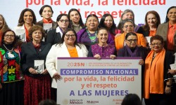 En el marco del 25N, Gobierno de M?xico firma el Compromiso Nacional por la Vida, la Tranquilidad y la Felicidad de las Mujeres