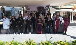 ENCABEZA EVELYN PARRA GRAN DESFILE EN V. CARRANZA PARA CONMEMORAR EL 113 ANIVERSARIO DE LA REVOLUCIÓN MEXICANA