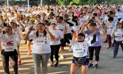 Mas de 1000 participantes en carrera por la paz en Azcapotzalco