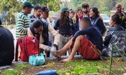 ENCABEZA ALE ROJO DE LA VEGA BRIGADA DE SENSIBILIZACI?N PARA PERSONAS EN SITUACI?N DE CALLE EN LA GUERRERO   