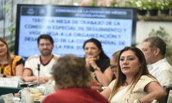 Presentan autoridades resultados sobre el Mundial de Futbol 2026 ante Comision Especial del Congreso de la CDMX